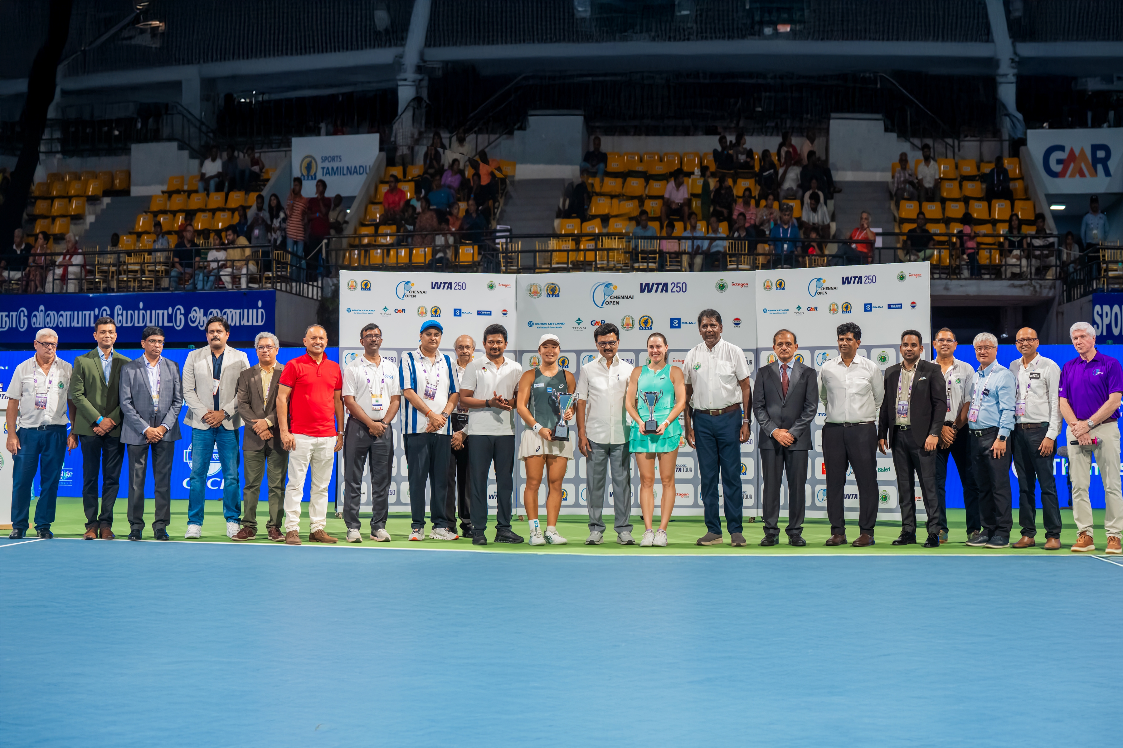 WTA250 Chennai Open background