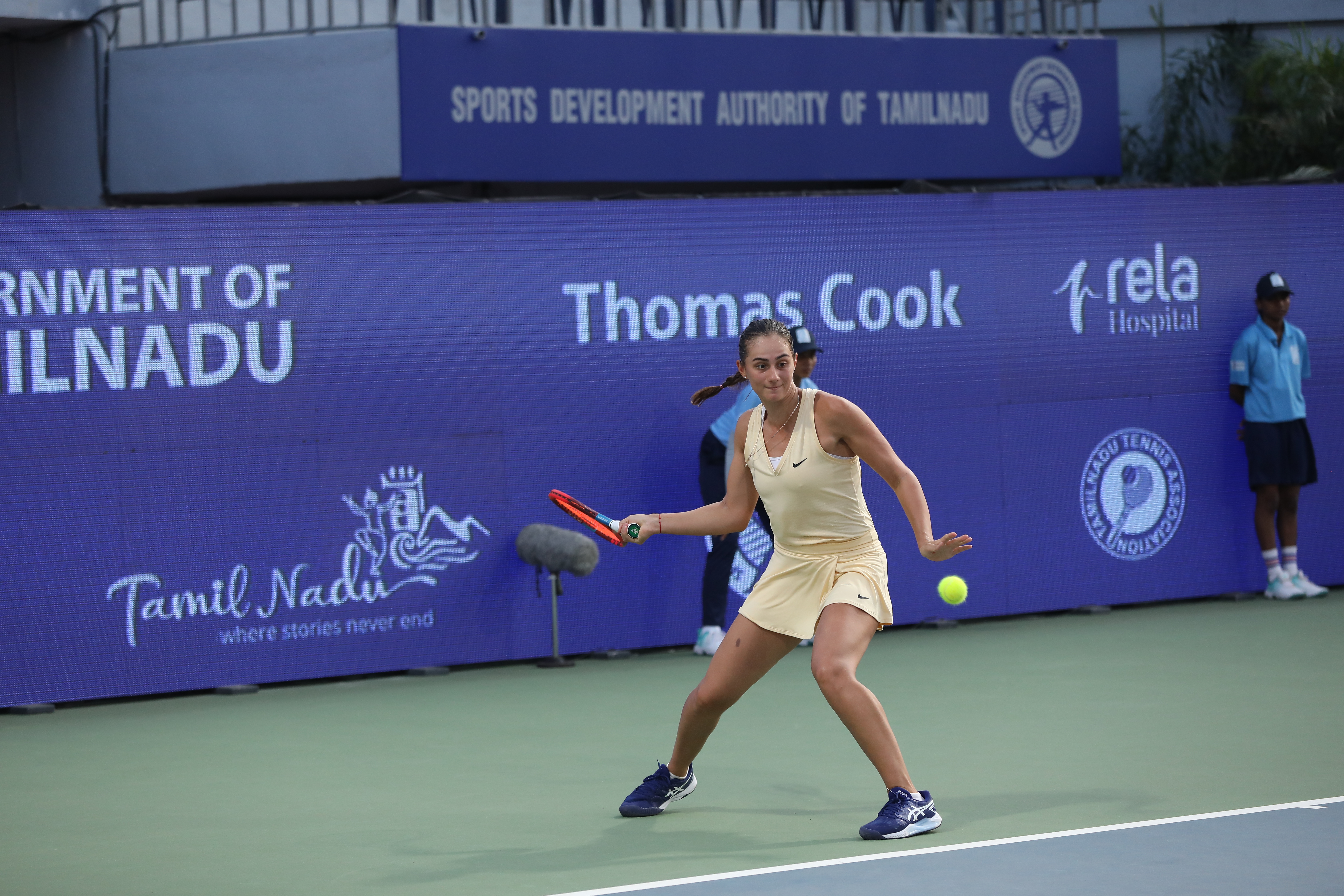 WTA250 Chennai Open background